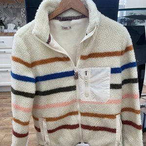 Faherty Brand Dream Fleece Rainbow Jacket